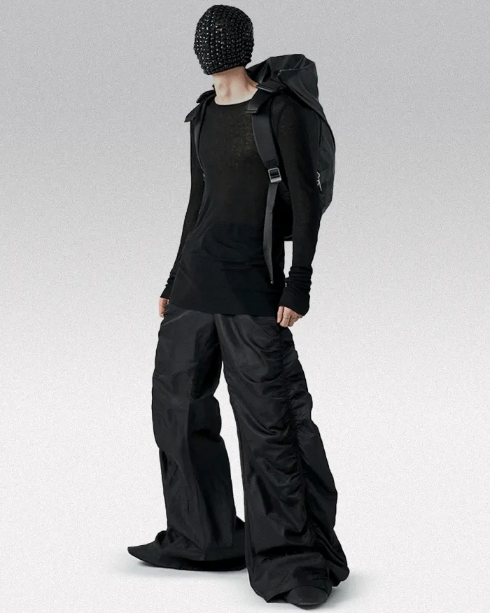 Opium black pants "Pharex" - Image 3