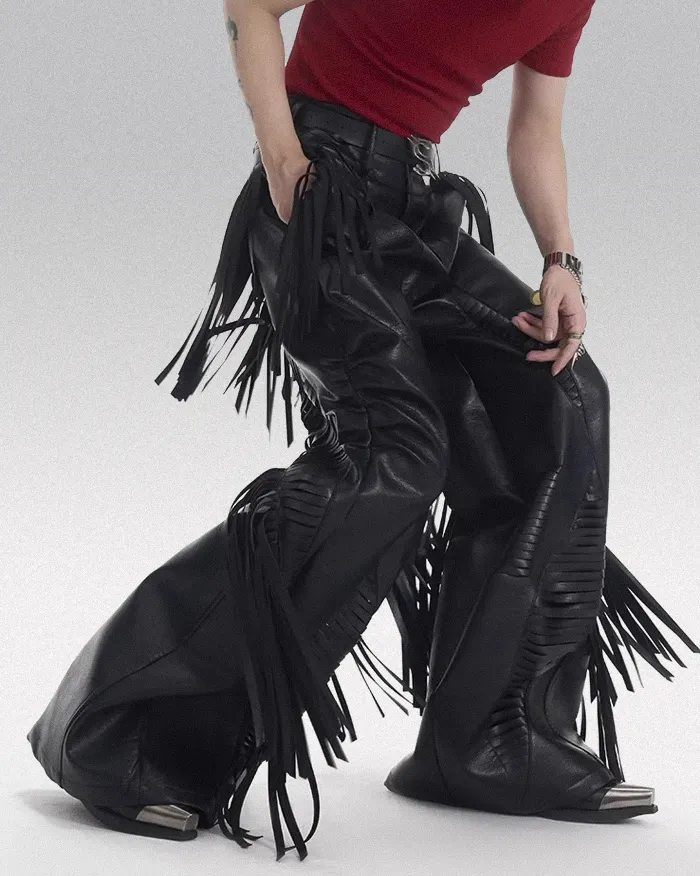Opium Fringed Pants "Zion" - Image 2