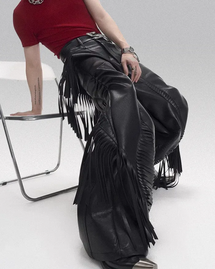 Opium Fringed Pants "Zion" - Image 4