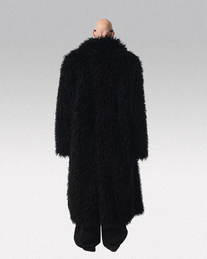 Oversized Shaggy Coat "Lozelo" - Image 3