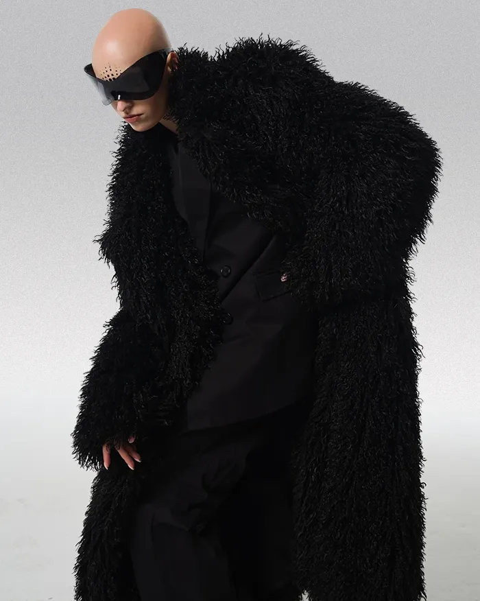 Oversized Shaggy Coat "Lozelo" - Image 7