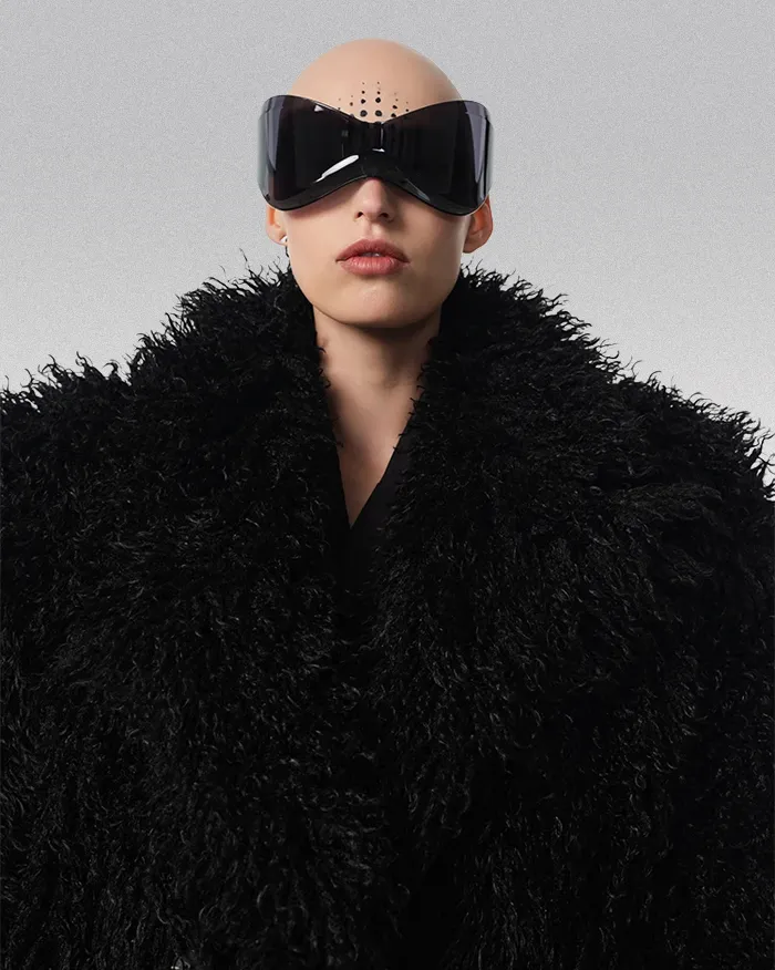 Oversized Shaggy Coat "Lozelo" - Image 8