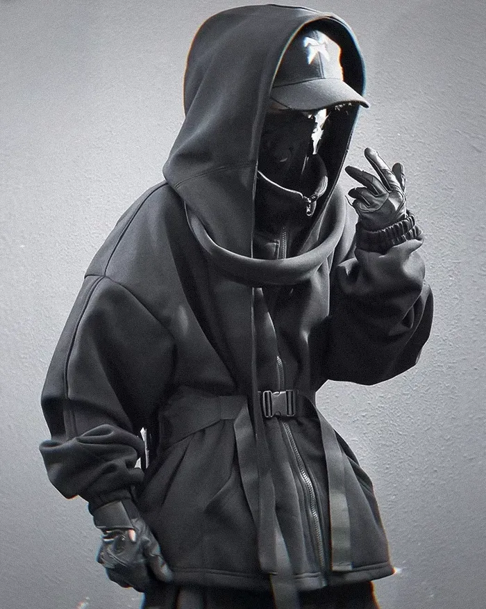 Oversized zip up hoodie "Atomi" - Image 3