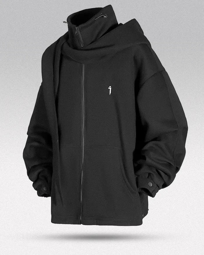 Oversized zip up hoodie "Atomi" - Image 9
