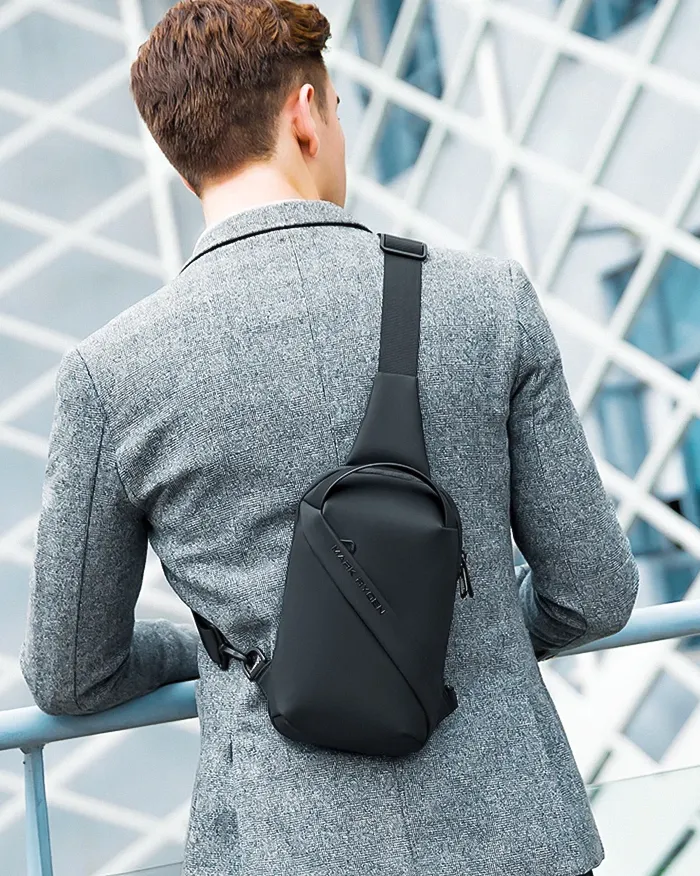 Oxford crossbody bag "Kameoka" - Image 4