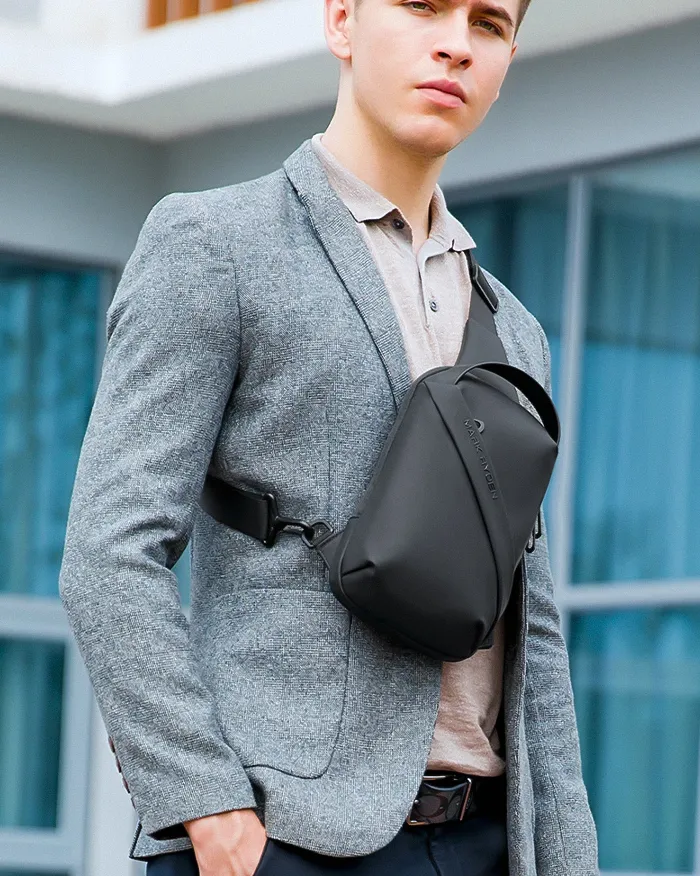 Oxford crossbody bag "Kameoka" - Image 5