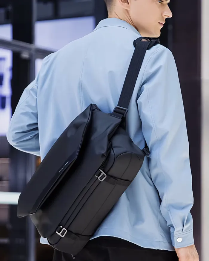 Oxford messenger bag "Hatsuga" - Image 3