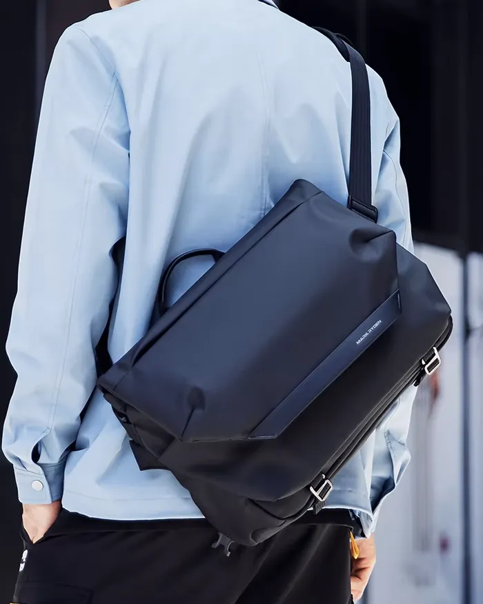 Oxford messenger bag "Hatsuga" - Image 4