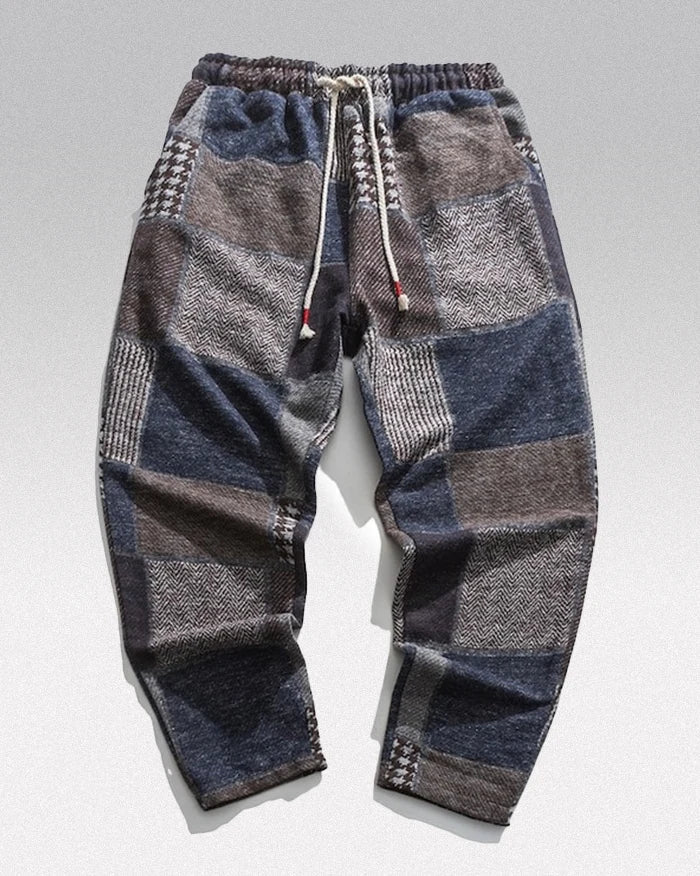 Patchwork harem pants "Tamura" - Image 4