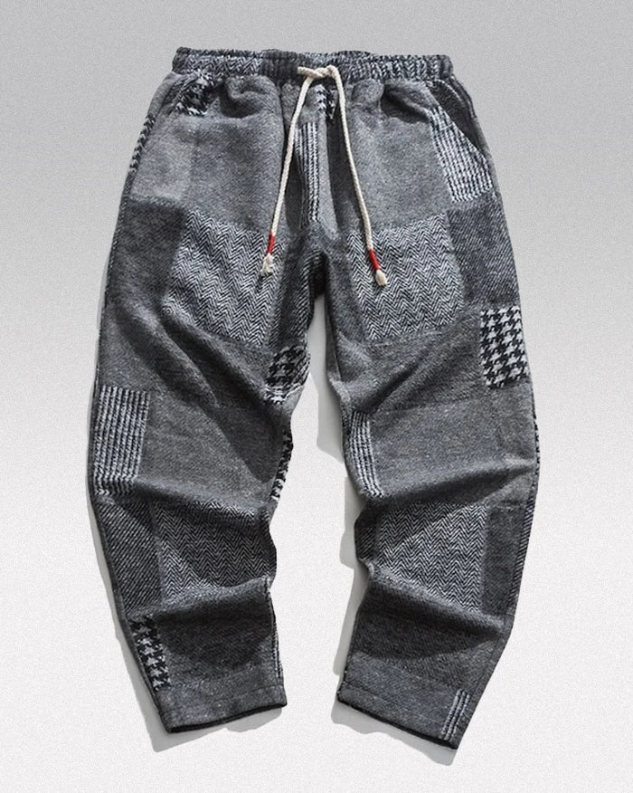 Patchwork harem pants "Tamura" - Image 6