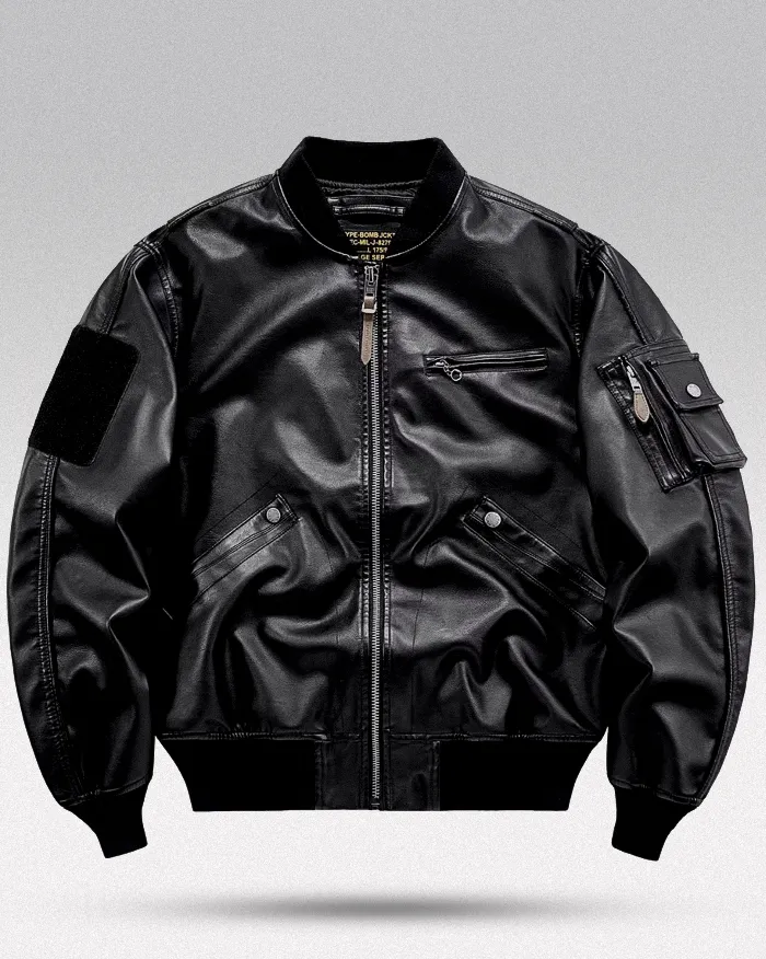 Pilot Leather Jacket "Sayuki"