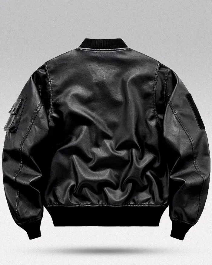 Pilot Leather Jacket "Sayuki" - Image 2