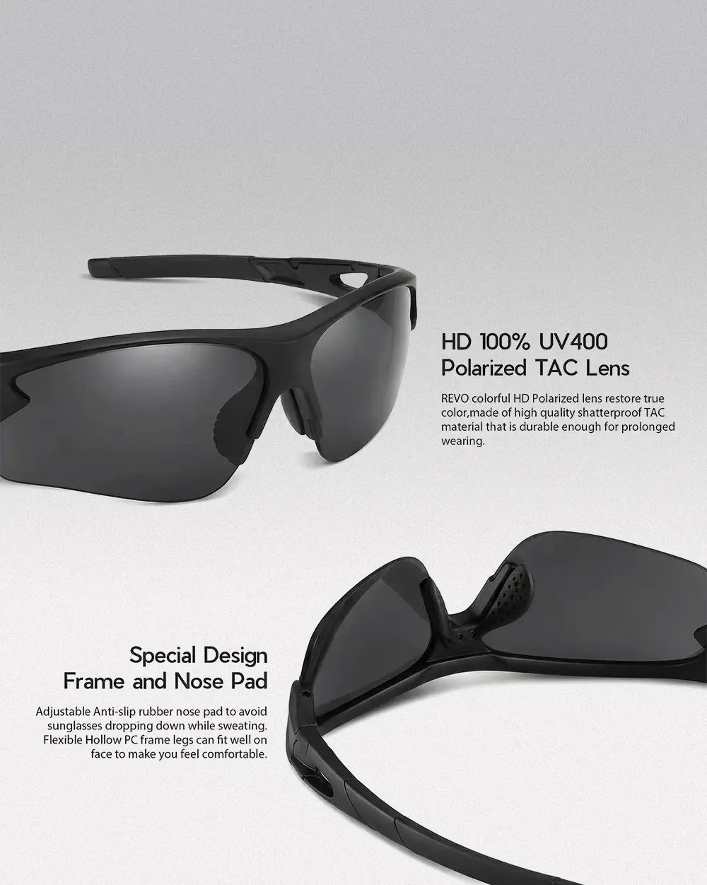 Polarized Techwear Sunglasses "Apex" - Image 4