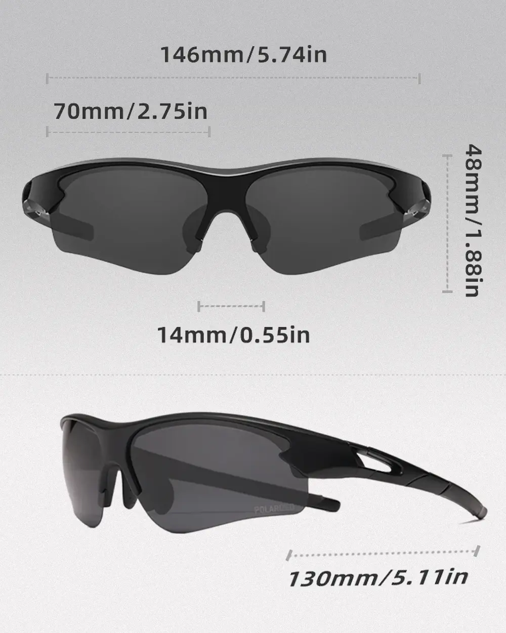 Polarized Techwear Sunglasses "Apex" - Image 5