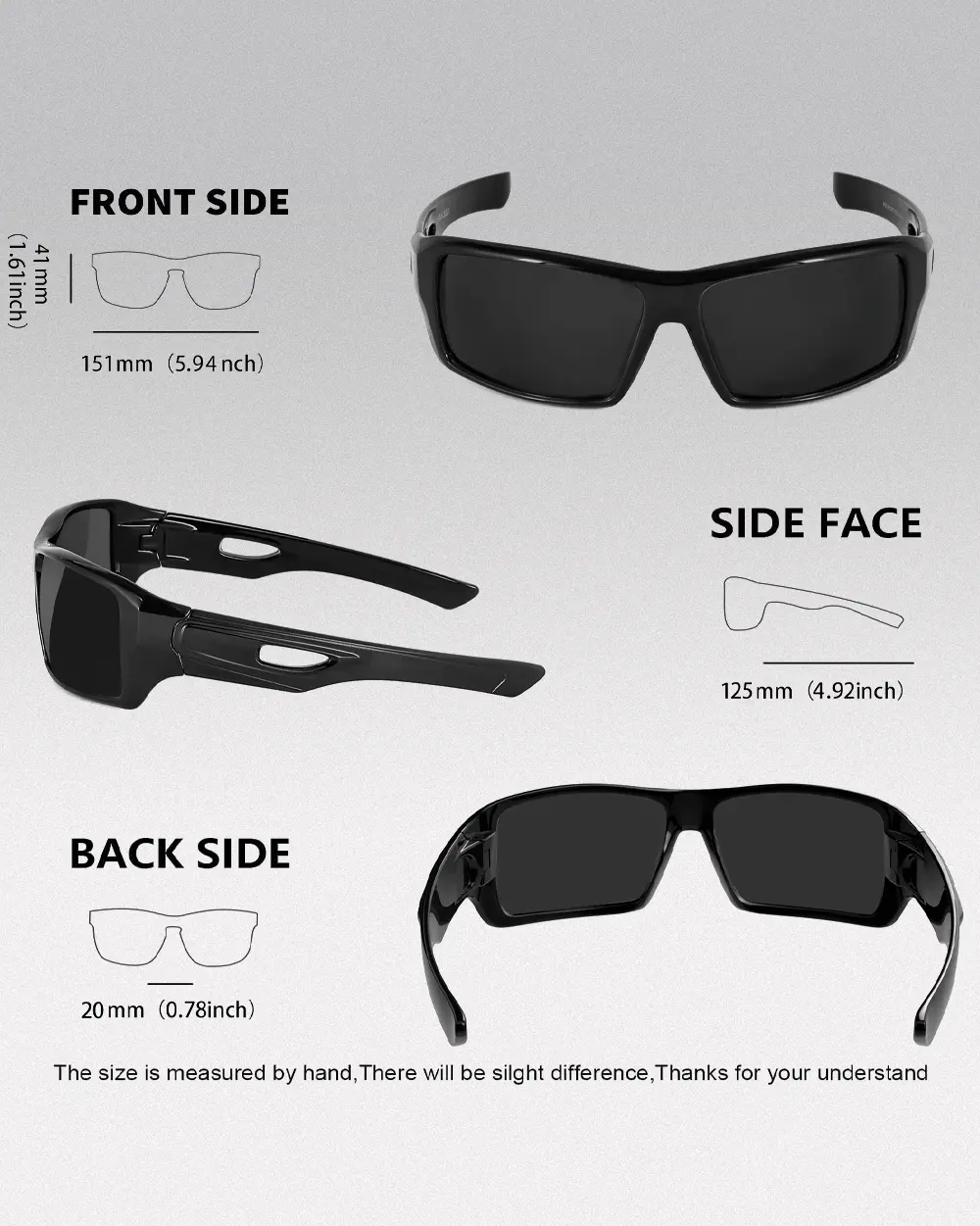 Polarized Techwear Sunglasses "Vega" - Image 14