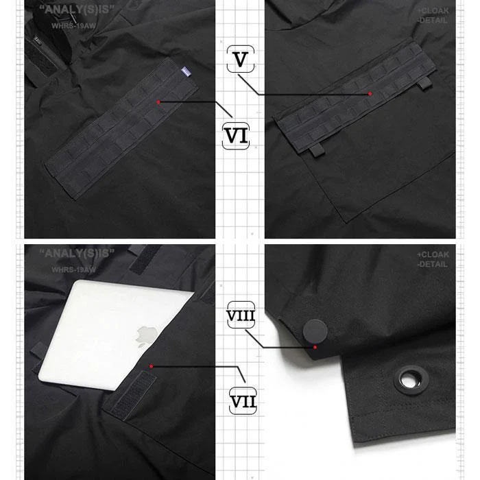 Techwear Poncho "Mura" - Image 8