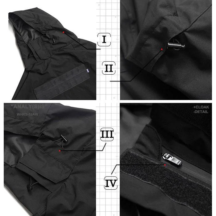 Techwear Poncho "Mura" - Image 9
