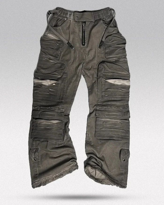 Post-apocalyptic cargo pants "Hakofu" - Image 3
