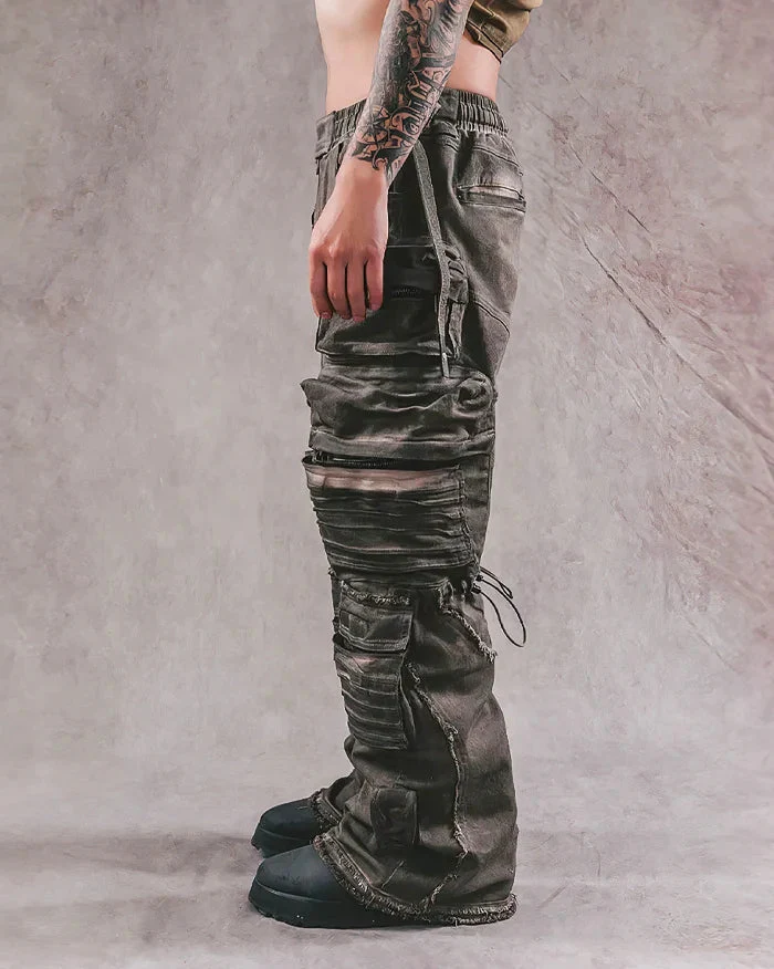 Post-apocalyptic cargo pants "Hakofu" - Image 8