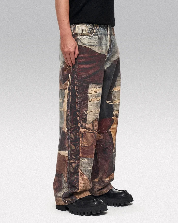 Printed jeans y2k "Zentsu" - Image 3