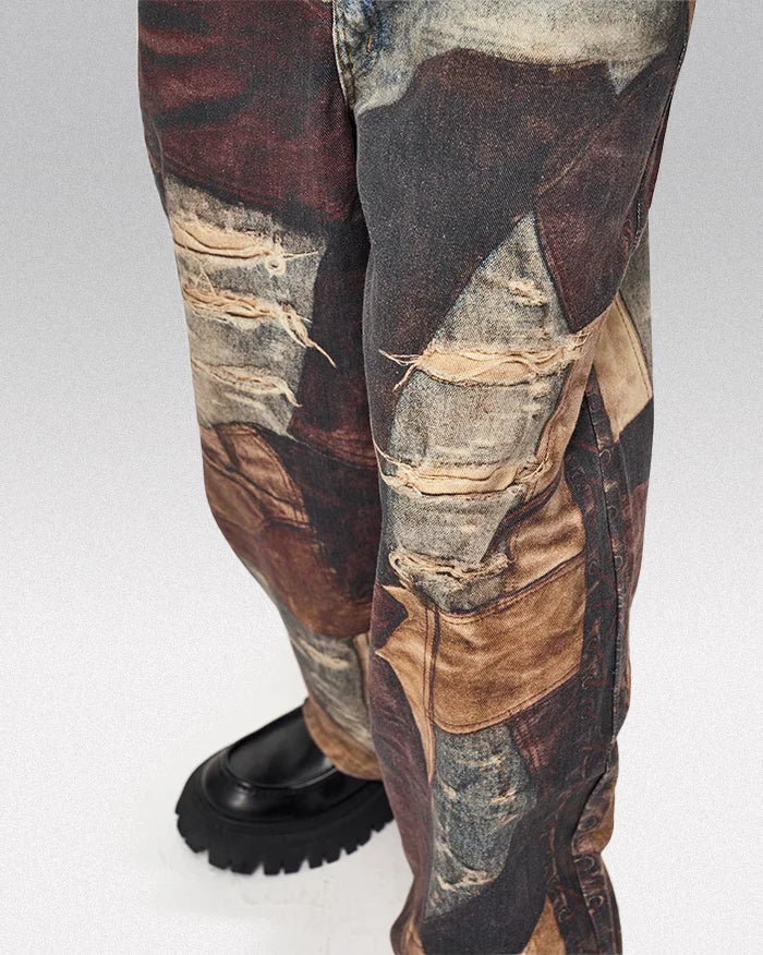Printed jeans y2k "Zentsu" - Image 6