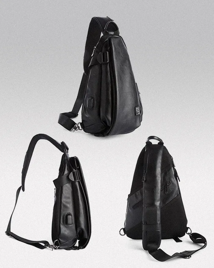 PU leather crossbody bag "Chiyama" - Image 4