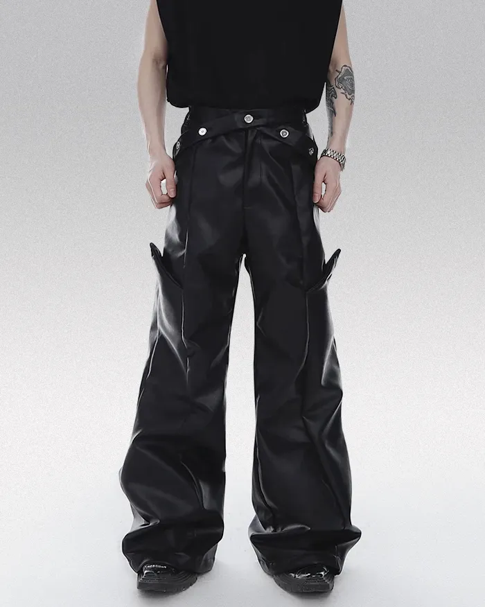 Pu Leather Pants "Fujisawa" - Image 2