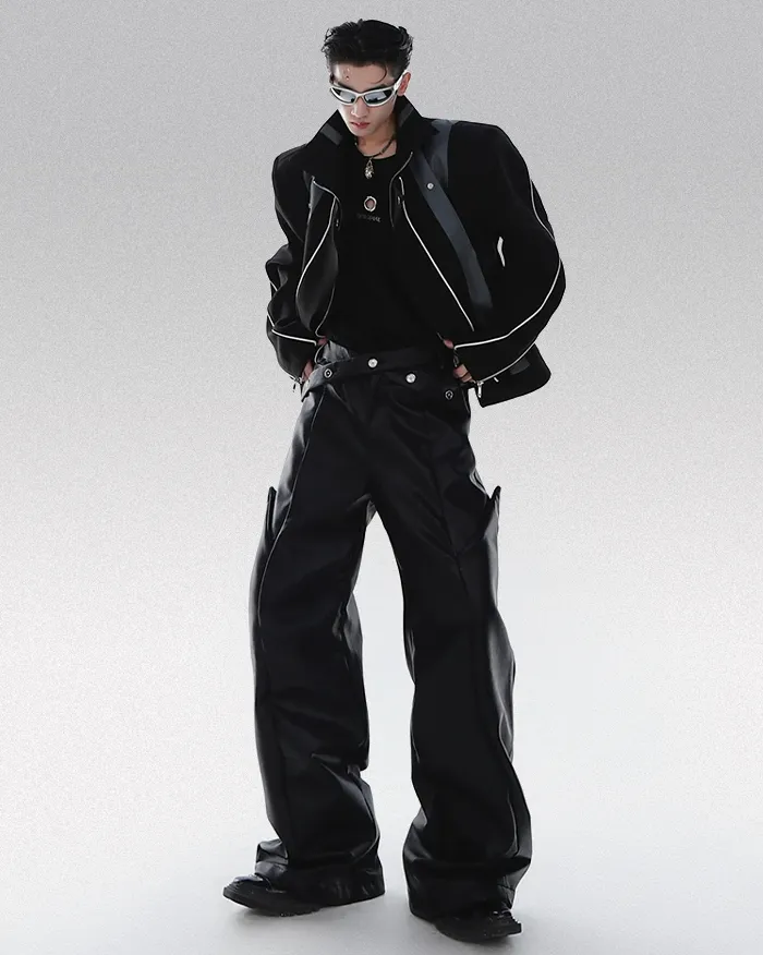 Pu Leather Pants "Fujisawa" - Image 3