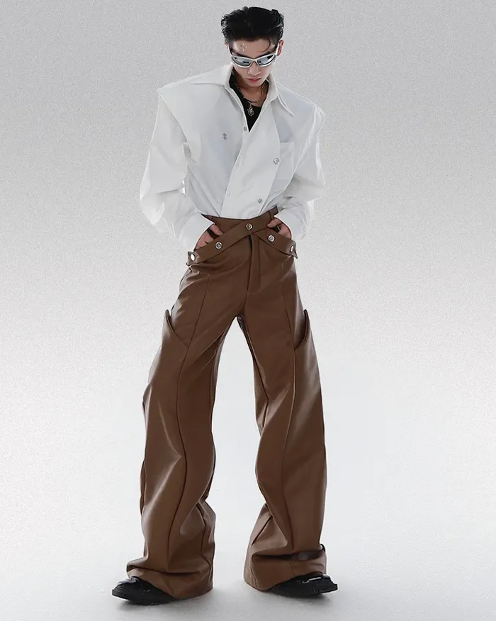 Pu Leather Pants "Fujisawa" - Image 4