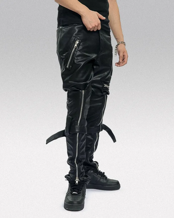 PU leather trousers "Miura" - Image 10