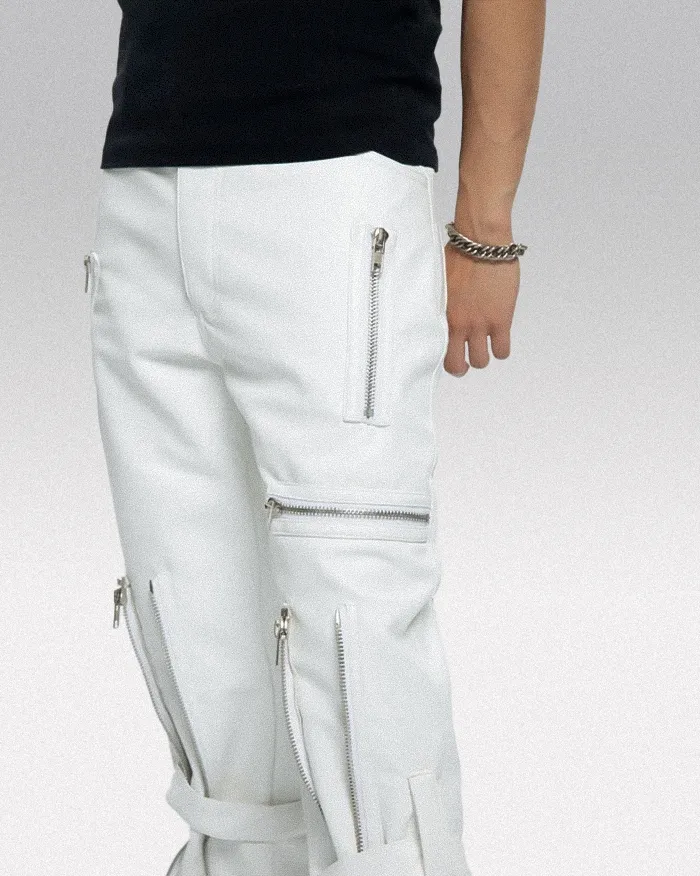 PU leather trousers "Miura" - Image 11