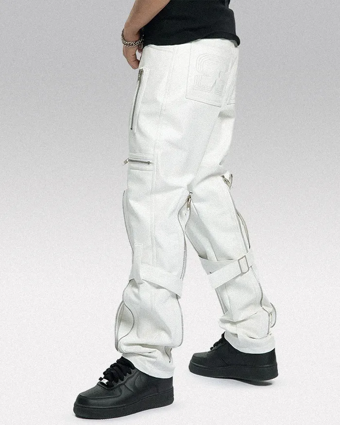 PU leather trousers "Miura" - Image 4
