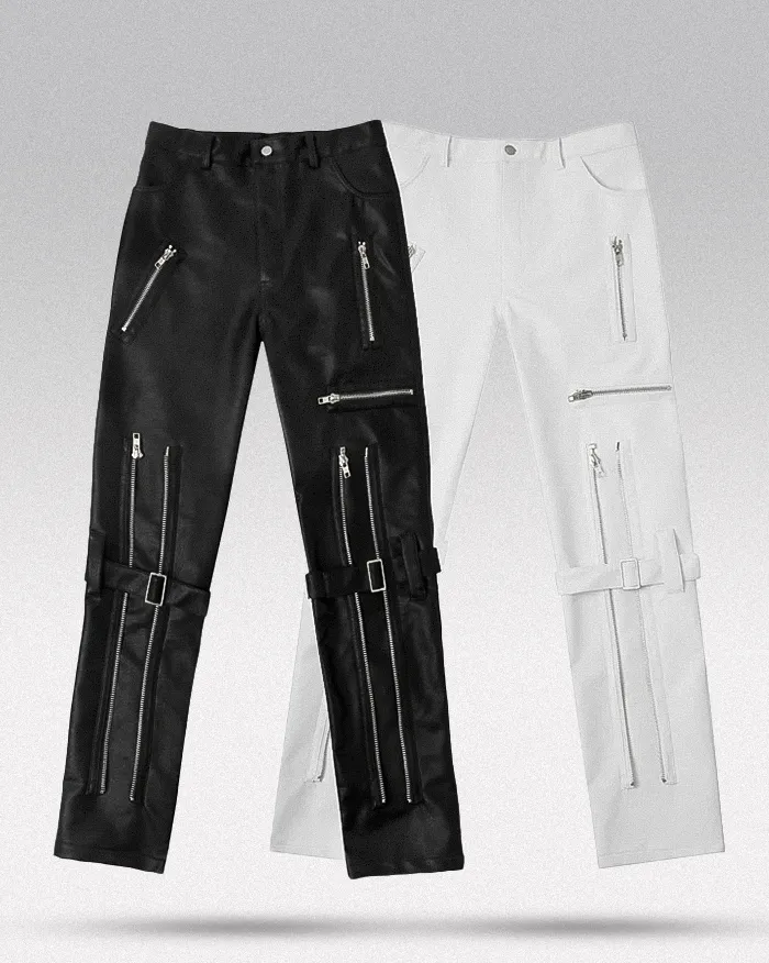 PU leather trousers "Miura" - Image 5
