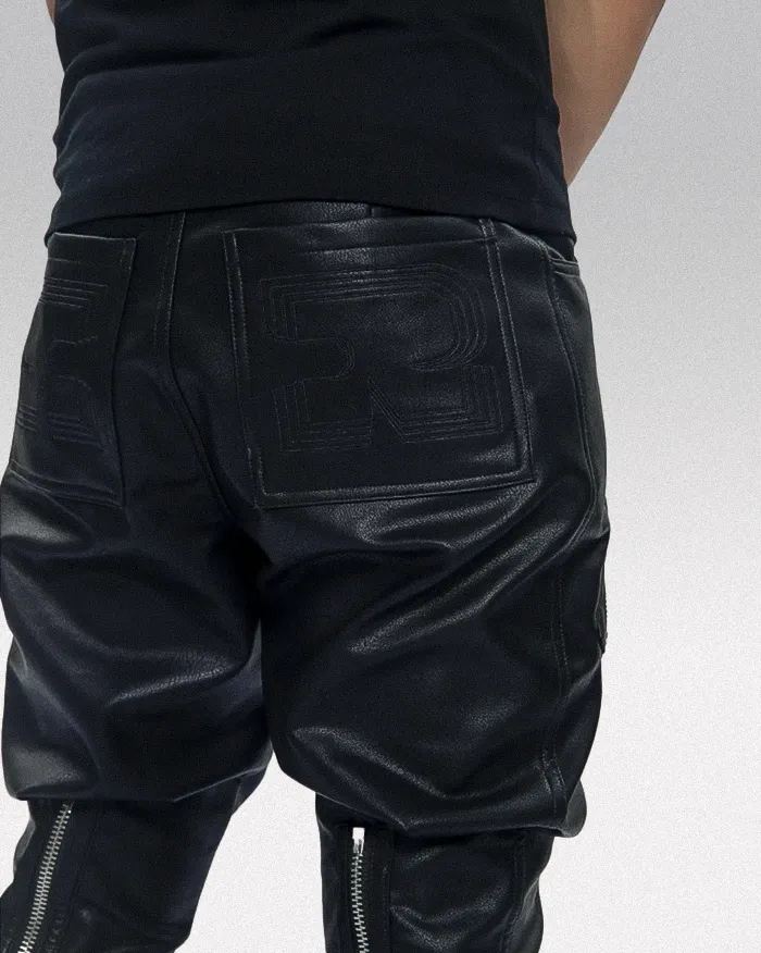 PU leather trousers "Miura" - Image 6