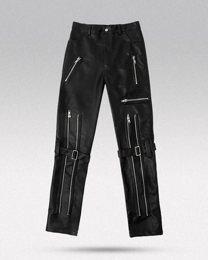 PU leather trousers "Miura" - Image 7