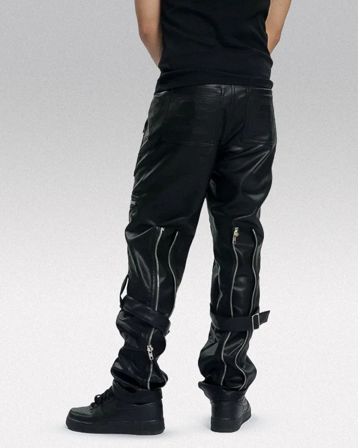 PU leather trousers "Miura" - Image 8