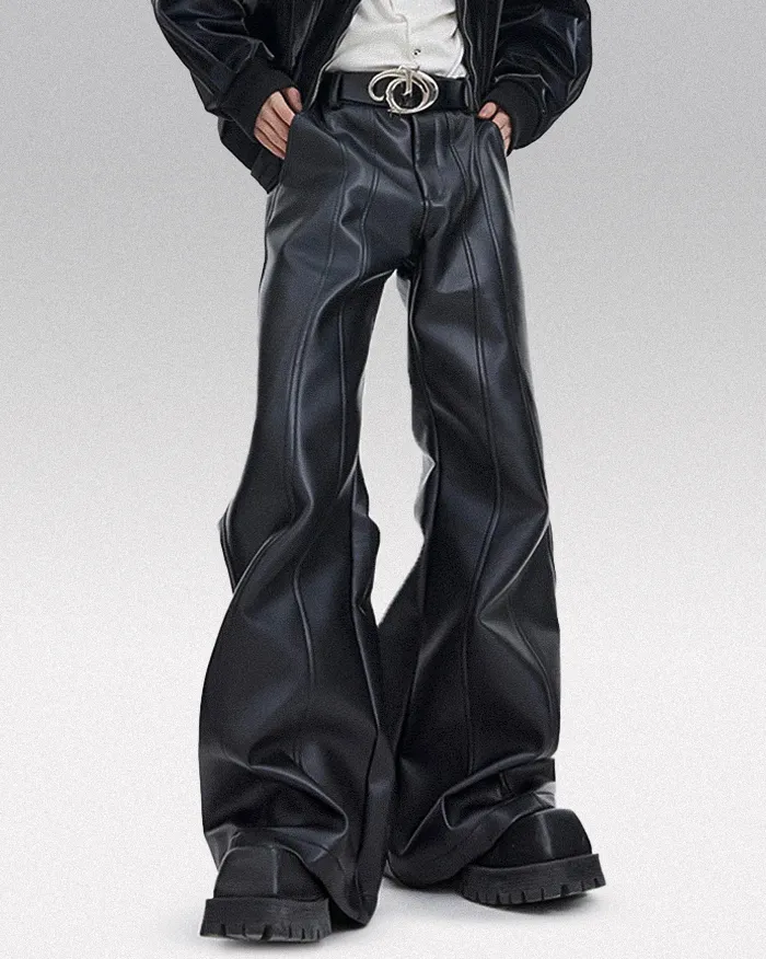 PU Leather Trousers "Shihara" - Image 3