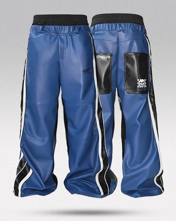 Pu Leather Wide Leg Pants "Ulpha" - Image 6