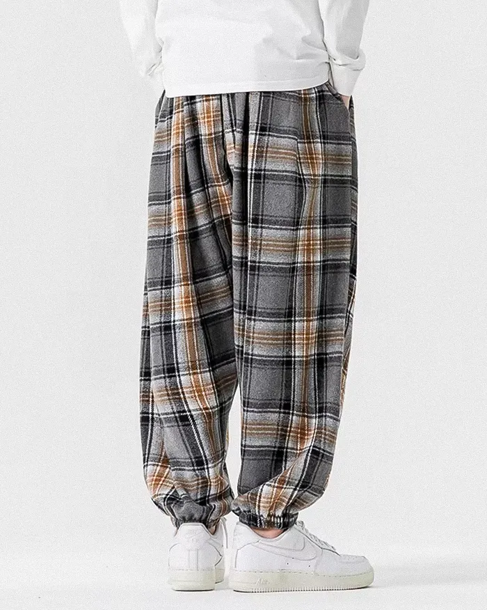 Retro Plaid Pants "Goyama" - Image 11