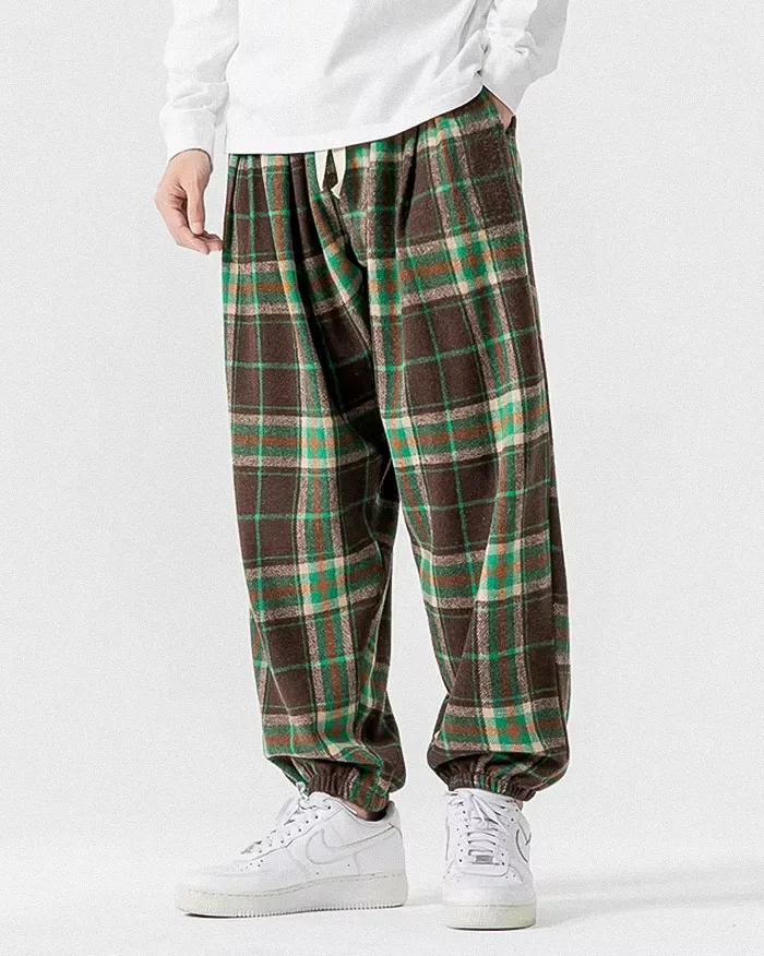 Retro Plaid Pants "Goyama" - Image 12