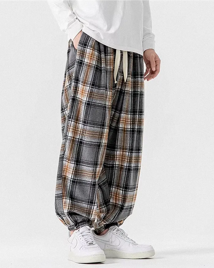 Retro Plaid Pants "Goyama" - Image 4