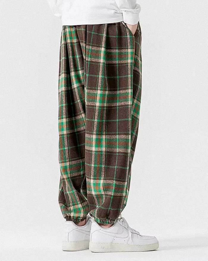 Retro Plaid Pants "Goyama" - Image 7