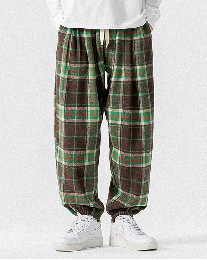 Retro Plaid Pants "Goyama" - Image 9