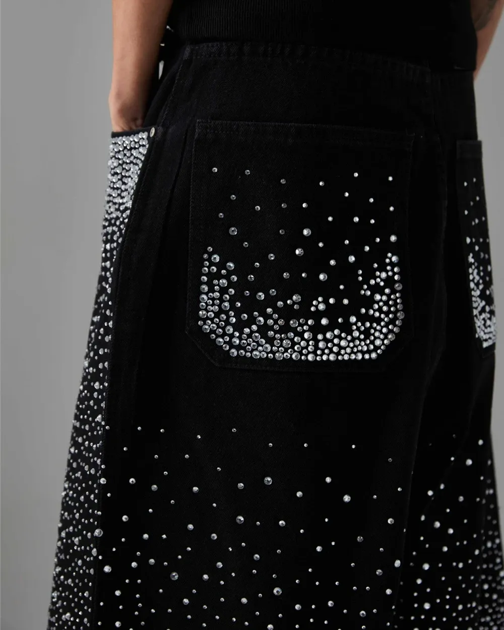 Rhinestone jorts "Zekaka" - Image 6