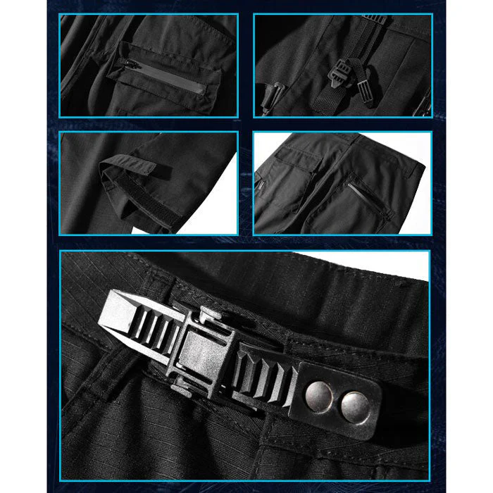 "Sentaro" Techwear cargo pants - Image 11