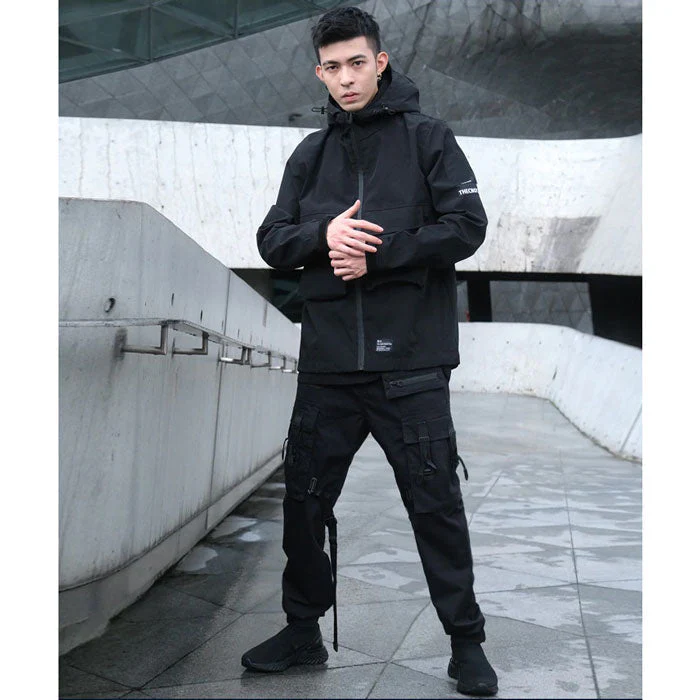 "Sentaro" Techwear cargo pants - Image 12