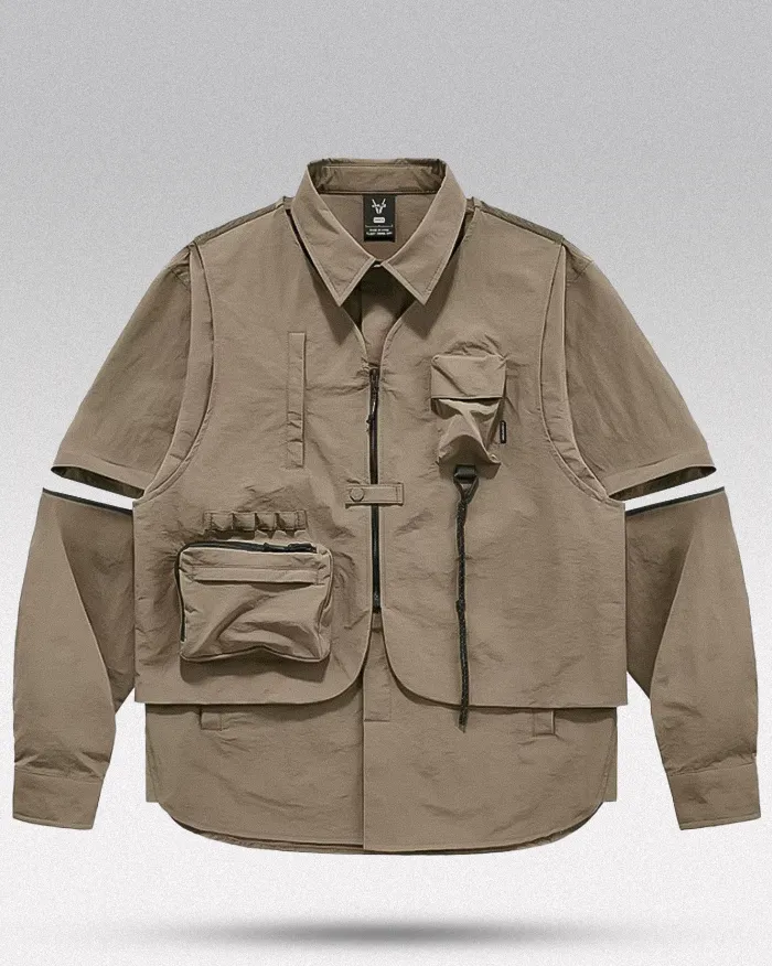 Shirt with removable sleeves "Nankoku" - Image 4
