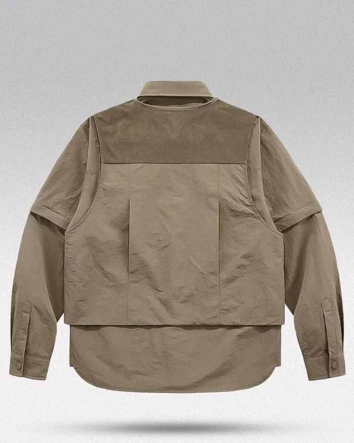 Shirt with removable sleeves "Nankoku" - Image 5
