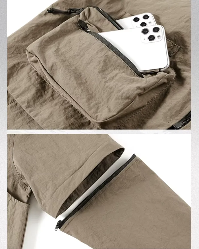 Shirt with removable sleeves "Nankoku" - Image 7