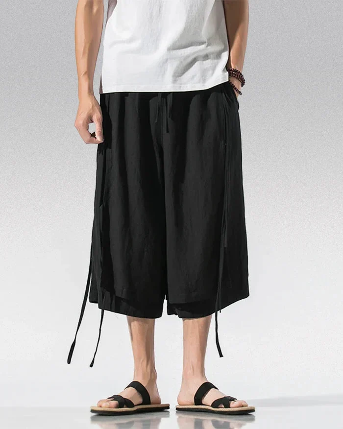 Short Hakama Pants "Nogata" - Image 6